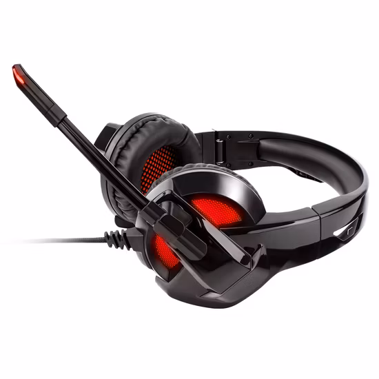 Cuffie da gioco con audio virtuale 7.1 con fascia in acciaio di alta qualità