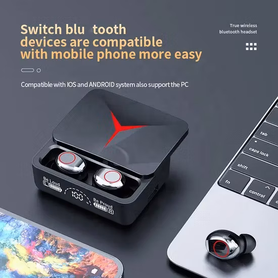 2023 Le migliori vendite per le cuffie wireless Jb L E10s con auricolari da gioco Touch Control Power Bank da 1200 mAh in